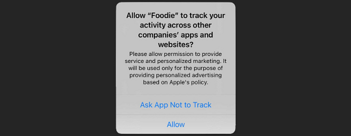 allow tracking